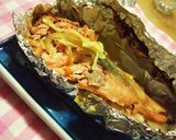 味噌が決め手！鮭のちゃんちゃん焼き風♪作り方7写真