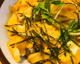 薄揚げのきつね玉子丼作り方3写真