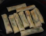 鶏むね肉&大葉&梅干し【時短】簡単春巻き作り方15写真