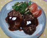 ポテトサラダinハンバーグ作り方7写真