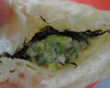 油あげの明太ねぎマヨチーズ焼き作り方2写真