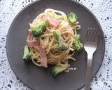 豆乳と白味噌で ○和風カルボナーラ○作り方7写真