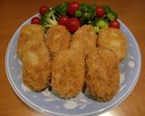 ホクホクおいしい！こんがり里芋のコロッケ作り方7写真