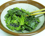 黒ごまが母の味♪ほうれん草の胡麻和え作り方5写真