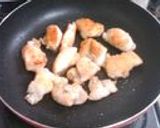 鶏むね肉とマイタケの和風オランダ煮作り方3写真