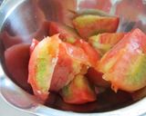 簡単★冷凍トマトとシーフードパスタ作り方1写真