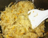 旨味たっぷり干し帆立の炊き込みご飯！作り方5写真