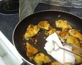 濃バターで揚げ焼きエビハーブマヨパン粉作り方10写真
