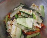 豆腐とベジタブルのごまサラダ♪作り方12写真