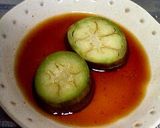 お弁当に　茄子のお花作り方2写真