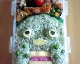 【お弁当】　☆ガチャピン弁当☆作り方15写真