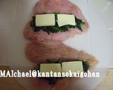 揚げない！むね肉のほうれん草チーズカツ作り方4写真