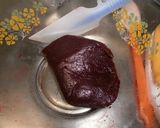 自家製折込シートdeマーブル食パン（苺作り方3写真
