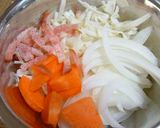 ホエー（乳清）で☆カレースープ作り方1写真
