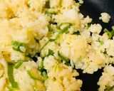 炒めし●長ネギ＆からし味噌のライス作り方2写真
