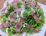 簡単！餃子の皮でサクサク★サラダピザ作り方11写真