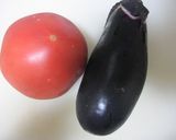 楽々なすととまとのゆずみそサラダ作り方1写真