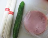 楽々そーめんサラダ作り方1写真