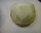 冬瓜の味噌汁☆冬瓜の食感が、美味しい♪作り方1写真