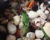 八角と生姜が決め手♪中華風うまウマ煮作り方6写真