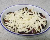 茄子チーズ焼き・肉味噌風作り方3写真