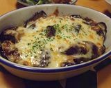 茄子チーズ焼き・肉味噌風作り方4写真