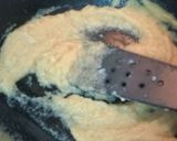 |・）ノ　クリームパスタミートソース乗せ作り方3写真