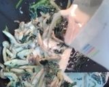 |・）ノ　クリームパスタミートソース乗せ作り方12写真