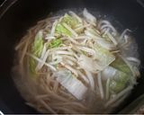 白菜ともやしの卵のあんかけラーメン作り方3写真