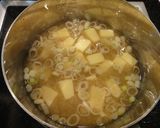 卵豆腐☆の味噌汁♪卵豆腐のつるつるが美味作り方3写真