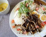 カフェ飯風♪挽き肉ときのこのそぼろライス作り方4写真