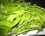 わさび・からし菜の煮浸し作り方8写真