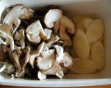 つけ麺にも♪きのこの柚子胡椒風味スープ作り方1写真