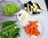 夏野菜のオイルパスタ作り方2写真