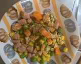 レンジシシリアンライス味オムライス弁当作り方4写真