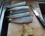 いわしの酢梅煮作り方1写真