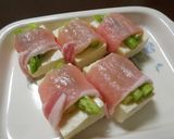 豆腐の肉巻コンソメの黄金彩り作り方3写真