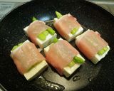 豆腐の肉巻コンソメの黄金彩り作り方4写真