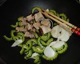豆腐が崩れない♪ゴーヤチャンプル作り方8写真