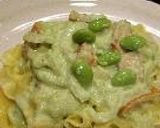 えだまめの春色パスタ作り方7写真