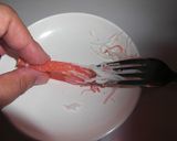 フォークで簡単♪かにかまを綺麗に裂く方法作り方3写真