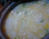 鶏ミンチ＆オクラのお粥作り方6写真