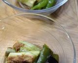 焼き茄子の入った冷たいお味噌汁作り方5写真