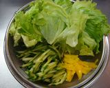 ☆野菜たっぷり☆冷しゃぶそうめんサラダ作り方2写真