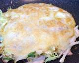 アボカドとクリームチーズのお好み焼き作り方9写真