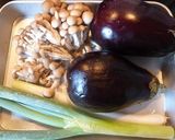 米茄子の味噌チーズ焼き~♪作り方1写真
