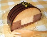 キャラメルとチョコレートのムース作り方16写真
