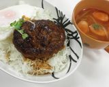 子供リクエストで☆ロコモコ丼☆作り方8写真