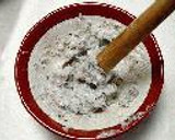 蓮根のはさみ揚げ　料亭風作り方2写真