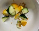 根菜茄子コク旨ビビンバ味温野菜サラダ作り方5写真